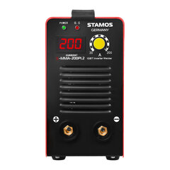 Kompakts un uzticams MMA IGBT Hot Start 200A 230V S-MMA-200PI.2 metinātājs 10073251 cena un informācija | Rokas instrumenti | 220.lv