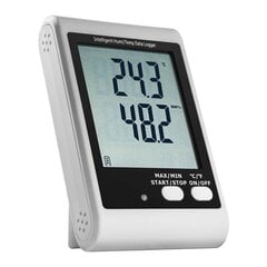 Termohigrometra temperatūras un mitruma reģistratora diapazons 0 - 100% -35 - 70C USB 10090511 cena un informācija | Rokas instrumenti | 220.lv