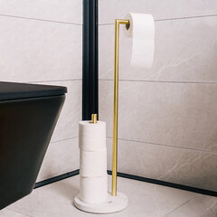 DOKKA tualetes papīra statīvs 73,5 cm cena un informācija | Vannas istabas aksesuāri | 220.lv