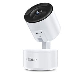 EDUP EH-2048P17 V2 Viedkamera mājām Wi-Fi / PTZ 350° / 2K H.264 / microSD / Audio / IR WDR / USB-C cena un informācija | Radio un video aukles | 220.lv