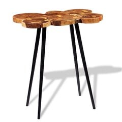 Барный стол из дерева акации, 90x60x110 см цена и информация | Кухонные и обеденные столы | 220.lv