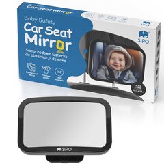 Novērošanas spogulis Sipo SBS-SM30, melns cena un informācija | Bērnu drošības preces | 220.lv