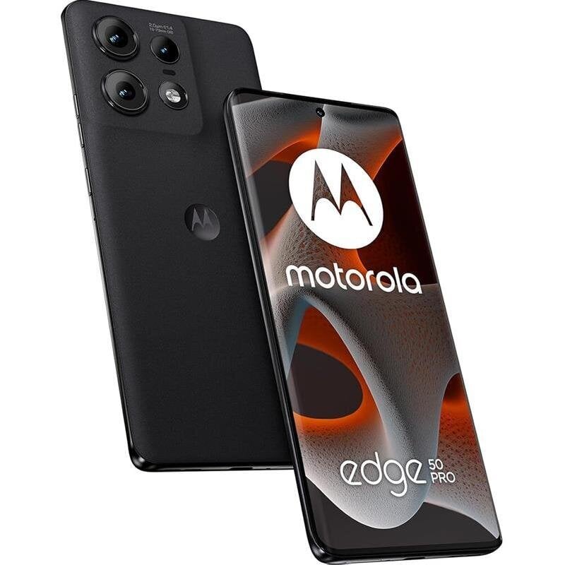 Motorola Edge 50 Pro 12/512GB, Black cena un informācija | Mobilie telefoni | 220.lv