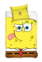 Gultasveļas komplekts Spongebob, 150x210 cm, 2 daļas cena un informācija | Bērnu gultas veļa | 220.lv