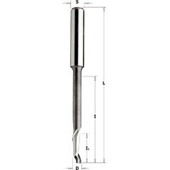 Taisnā pirkstfrēze CMT; 5x14x8 mm cena un informācija | Rokas instrumenti | 220.lv