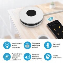 TUYA SmartLife universālā WiFi IR tālvadības pults White NEO цена и информация | Батарейки | 220.lv