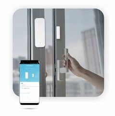 Zigbee 3.0 TUYA logu durvju atvēršanas sensors Mazs цена и информация | Датчики | 220.lv