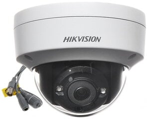 AHD, HD-CVI, HD-TVI, PAL VANDALPROOF KAMERA DS-2CE57H0T-VPITF (2,8 mm) (C) — 5 MP x Hikvision cena un informācija | Novērošanas kameras | 220.lv