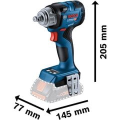 Akumulatora triecienuzgriežņu atslēga GDS 18V-330 HC Professional solo cena un informācija | Rokas instrumenti | 220.lv