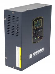 UPS nepārtrauktās barošanas avots Powermat PM-UPS-800MW, 800VA/500W, 12V, LCD cena un informācija | Barošanas avoti | 220.lv