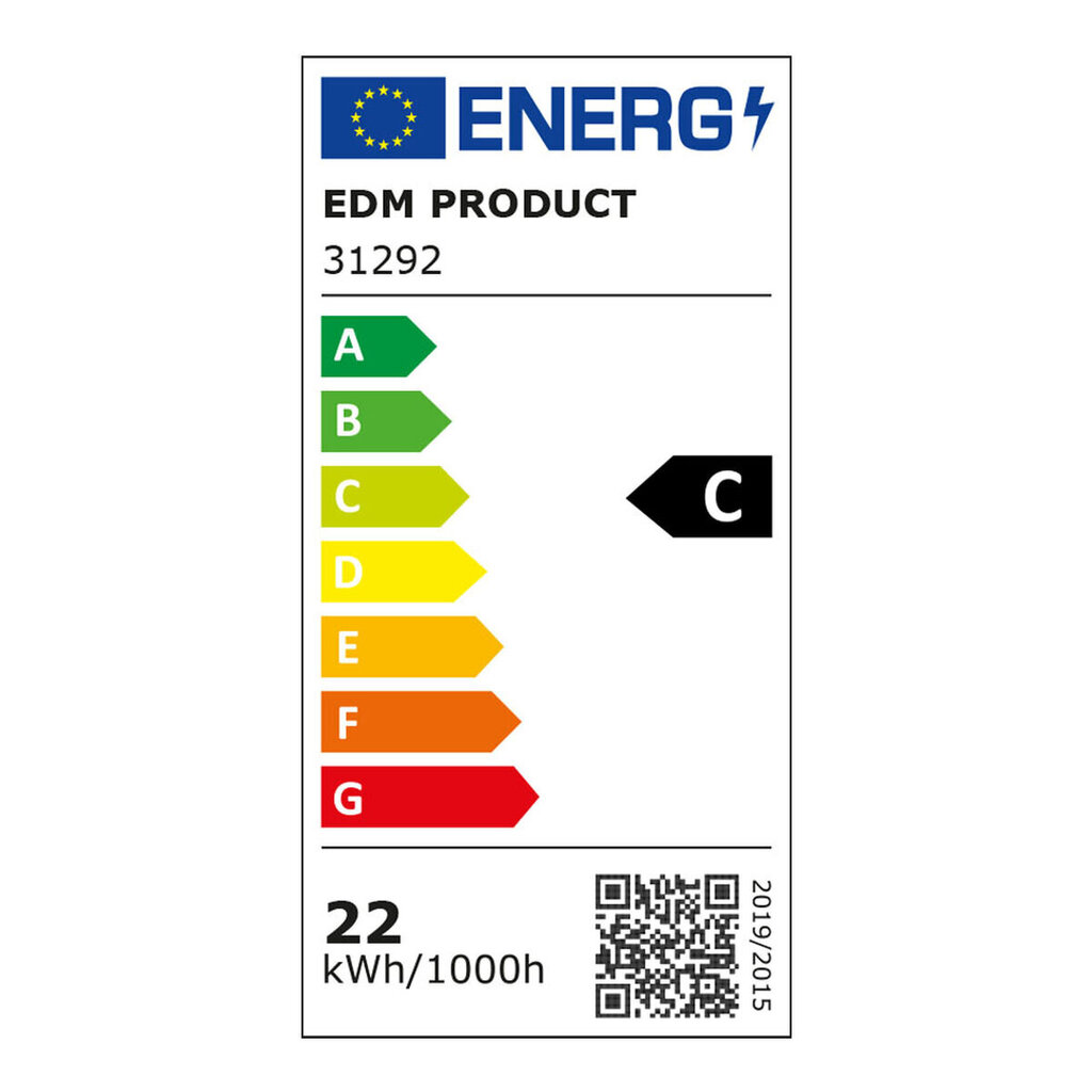 LED caurule EDM T8 22 W 3540 Lm 6500 K C Ø 2,6 x 150 cm cena un informācija | LED lentes | 220.lv