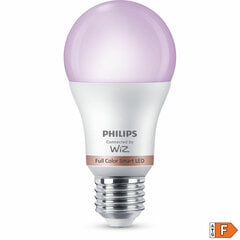 Gudra Spuldze Philips Wiz Full Colors F 8,5 W E27 806 lm (2200-6500 K) cena un informācija | LED lentes | 220.lv