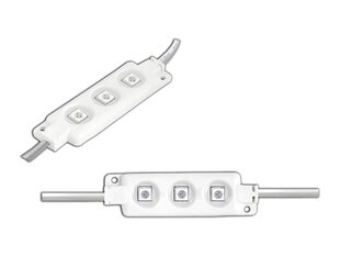 PS LED-5050 3 diodes sarkans ūdensizturīgs modulis cena un informācija | LED lentes | 220.lv