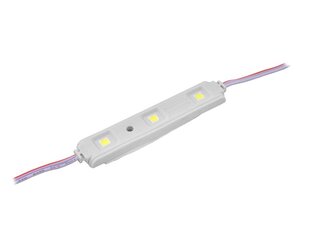 PS LED-5050 3diode balts dienas gaismas modulis ūdensizturīgs. cena un informācija | LED lentes | 220.lv