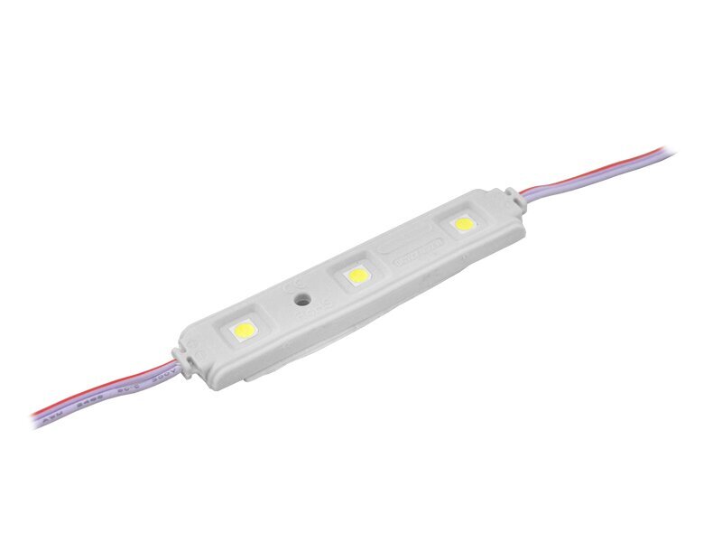 PS LED-5050 3diode balts dienas gaismas modulis ūdensizturīgs. cena un informācija | LED lentes | 220.lv