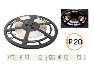 PS ECO LED vads IP20, auksta balta gaisma, 60diod|m, 25m, balta pamatne, SMD2835. cena un informācija | LED lentes | 220.lv