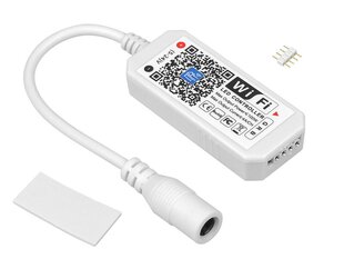 LED RGB WiFi CONTROLLER 8A 96W 5-24V DC cena un informācija | LED lentes | 220.lv