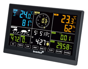 Levenhuk Wezzer PLUS LP140 meteoroloģiskā stacija cena un informācija | Meteostacijas, āra termometri | 220.lv