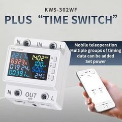 Smart многофункциональный измеритель напряжения KWS-302WF цена и информация | Электрические выключатели, розетки | 220.lv