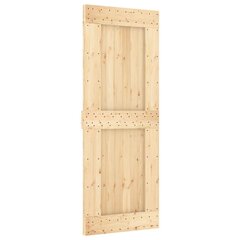 Bīdāmās durvis vidaXL 80x210 cm цена и информация | Межкомнатные двери | 220.lv