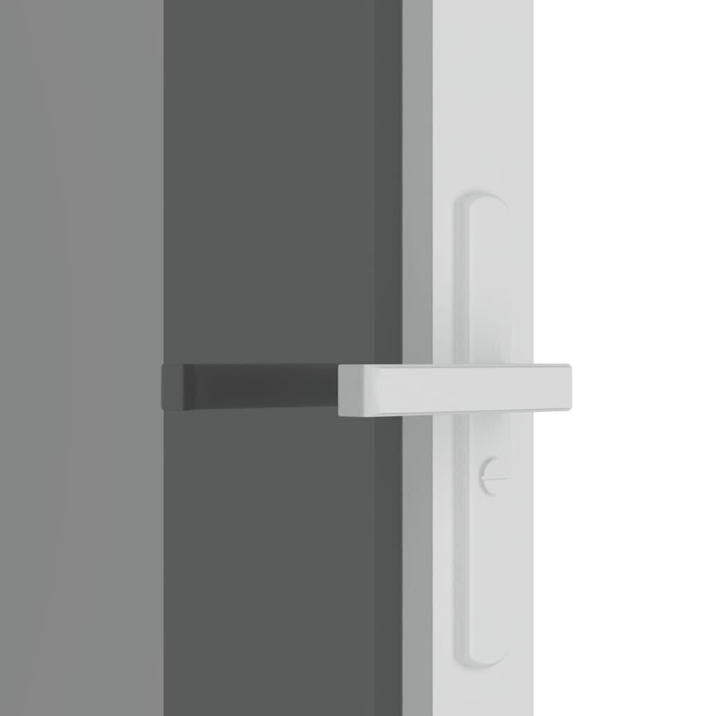 Iekšdurvis, baltas, 93x201,5cm, esg stikls un alumīnijs cena un informācija | Iekšdurvis | 220.lv