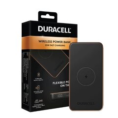 Ārējais akumulators DURACELL CORE10 PD 25W, 1 gab (1 gab.) cena un informācija | Baterijas | 220.lv