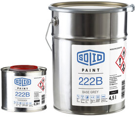 Jūras krāsas Solid Paint 222b 4.9 l pelēkas krāsas cena un informācija | Krāsas | 220.lv