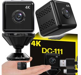 Mini spiegošanas kamera, WIFI 4K cena un informācija | Novērošanas kameras | 220.lv