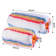 Запасной малярный валик для малярного валика 20 см цена и информация | Инструменты для покраски | 220.lv