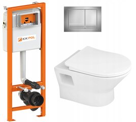 Granitan tualetes pods komplekts cena un informācija | Tualetes podi | 220.lv