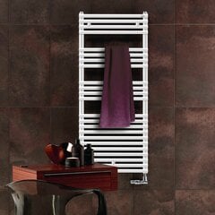 Dvieļu žāvētājs Zehnder Forma Spa LF-120-050-05, 120x50 cm. RAL9016 balts cena un informācija | Dvieļu žāvētāji | 220.lv