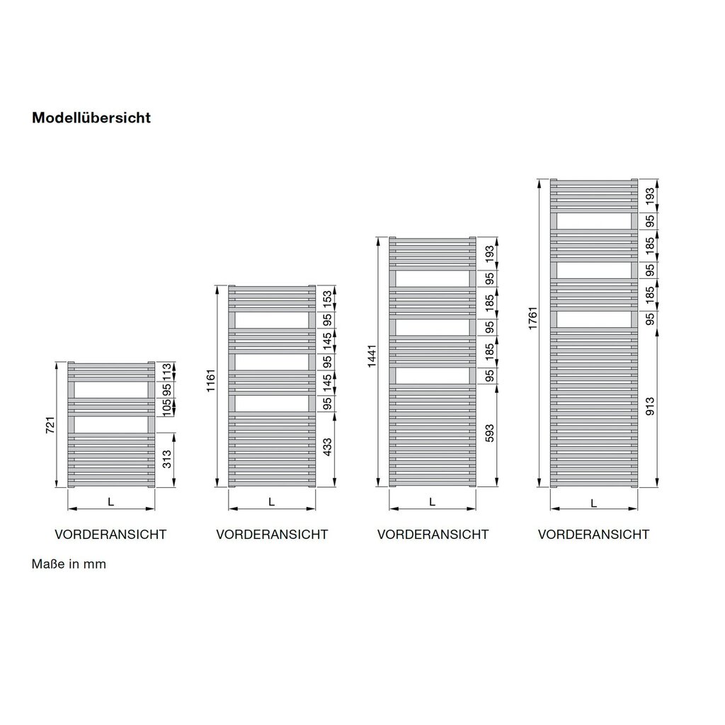 Dvieļu žāvētājs Zehnder Forma Spa LF-120-050-05, 120x50 cm. RAL9016 balts цена и информация | Dvieļu žāvētāji | 220.lv