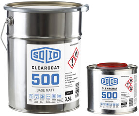 Kuģa krāsa Solid Clearcoat 500 spīdīga 3,95L цена и информация | Краска | 220.lv