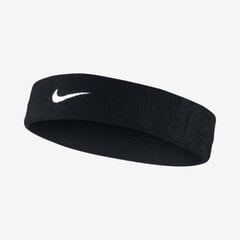 Galvas saite Nike Swoosh, melna cena un informācija | Āra tenisa preces | 220.lv