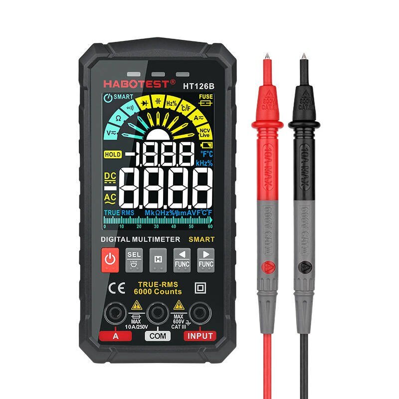 Digital Universal Multimeter Habotest HT126B цена и информация | Rokas instrumenti | 220.lv