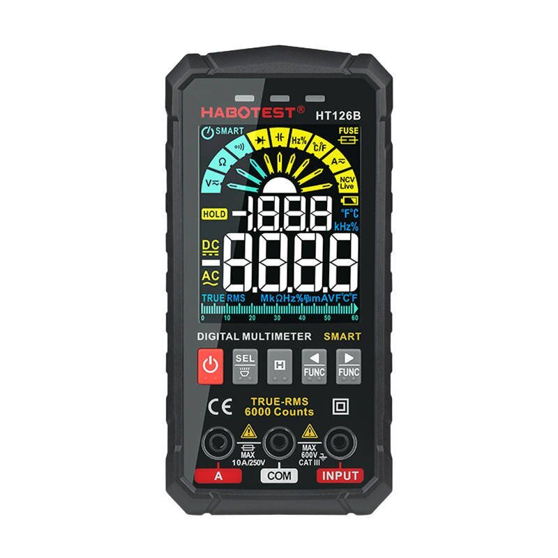 Digital Universal Multimeter Habotest HT126B цена и информация | Rokas instrumenti | 220.lv