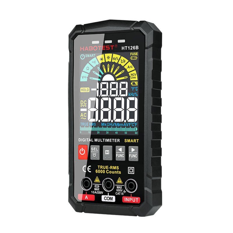 Digital Universal Multimeter Habotest HT126B цена и информация | Rokas instrumenti | 220.lv