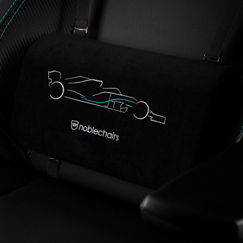 Spēļu Krēsls Noblechairs Mercedes-AMG Petronas Motorsport 2021 Edition cena un informācija | Biroja krēsli | 220.lv