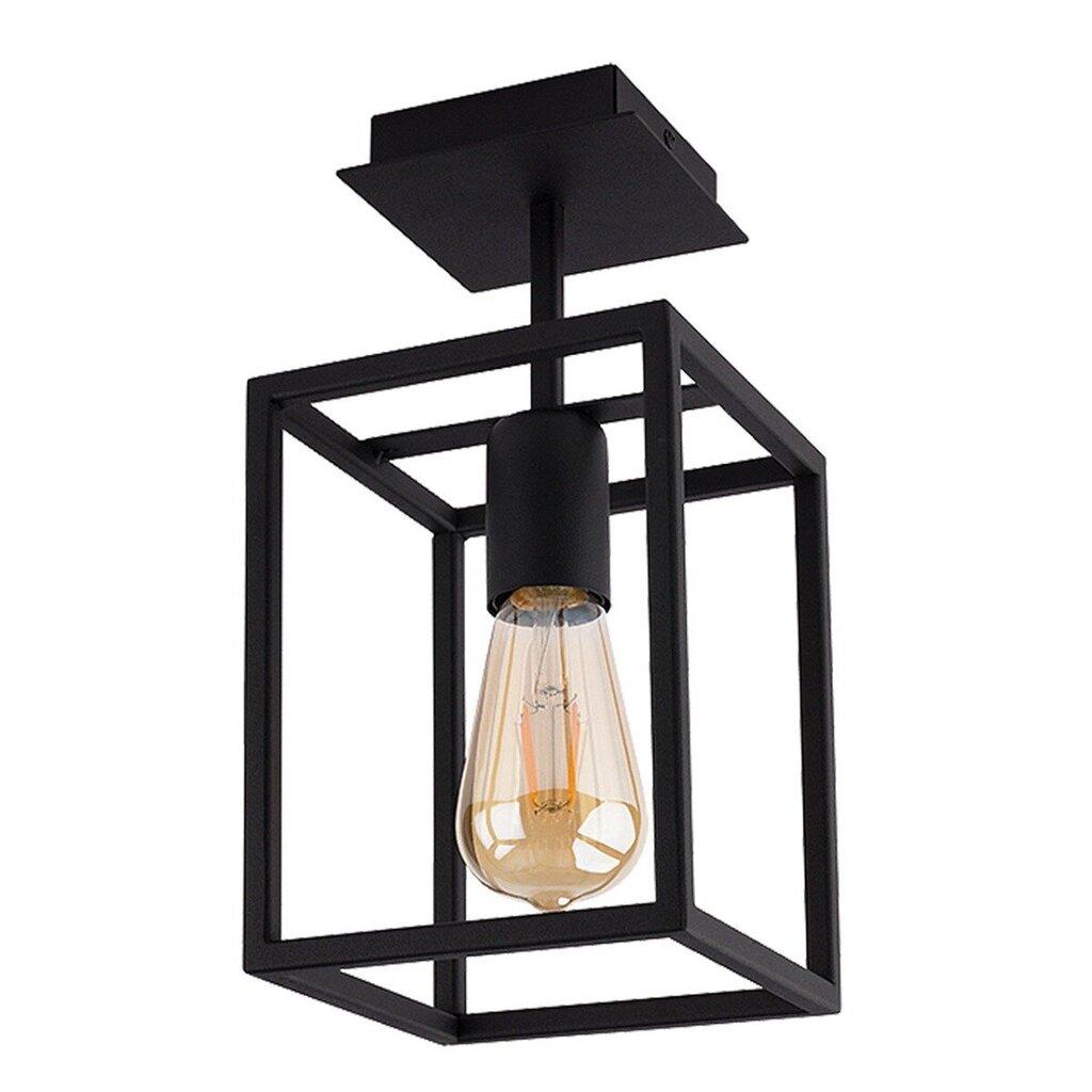 Griestu lampa Crate I Black 9045-melna cena un informācija | Piekaramās lampas | 220.lv