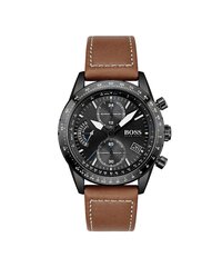 HUGO BOSS PILOT EDITION CHRONO Vīriešu pulkstenis ar hronogrāfu un datumu cena un informācija | Vīriešu pulksteņi | 220.lv