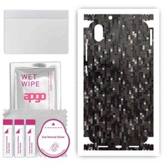 Apgo Carbon Black Pixel Wrap cena un informācija | Ekrāna aizsargstikli | 220.lv