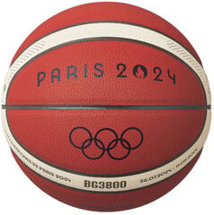 Basketball ball training MOLTEN B7G3800-2-S4F PARIS 2024 цена и информация | Баскетбольные мячи | 220.lv