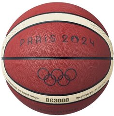 Basketball ball training MOLTEN B7G3000-2-S4F PARIS 2024 цена и информация | Баскетбольные мячи | 220.lv