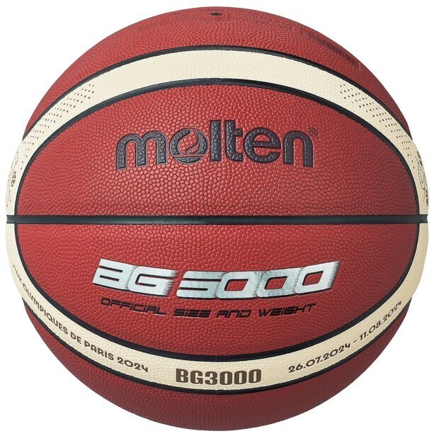 Basketbola bumba Molten B7G3000-2-S4F Fiba, 7. izmērs цена и информация | Basketbola bumbas | 220.lv