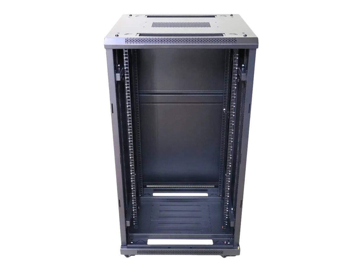 Extralink 27U 600x600 Melns | Rackmount skapis | stāvus цена и информация | Priekšnama skapji | 220.lv