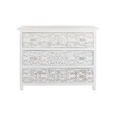 Kumode DKD Home Decor Balts Mango koks (100 x 50 x 80 cm) cena un informācija | Dārza mēbeļu komplekti | 220.lv