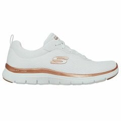 Sporta Bikses Sievietēm Skechers Mesh Lace-Up W Balts cena un informācija | Sporta apavi sievietēm | 220.lv