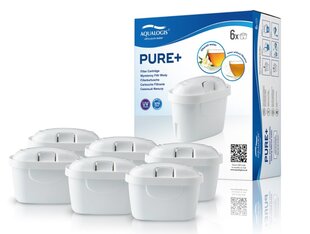 Aqualogis Pure +, 6 gab. cena un informācija | Ūdens filtri | 220.lv