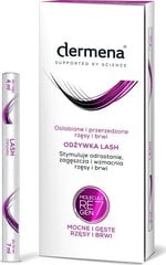 Skropstu tuša Dermena Lash eyelash strengthening mascara, 10 ml cena un informācija | Acu ēnas, skropstu tušas, zīmuļi, serumi | 220.lv