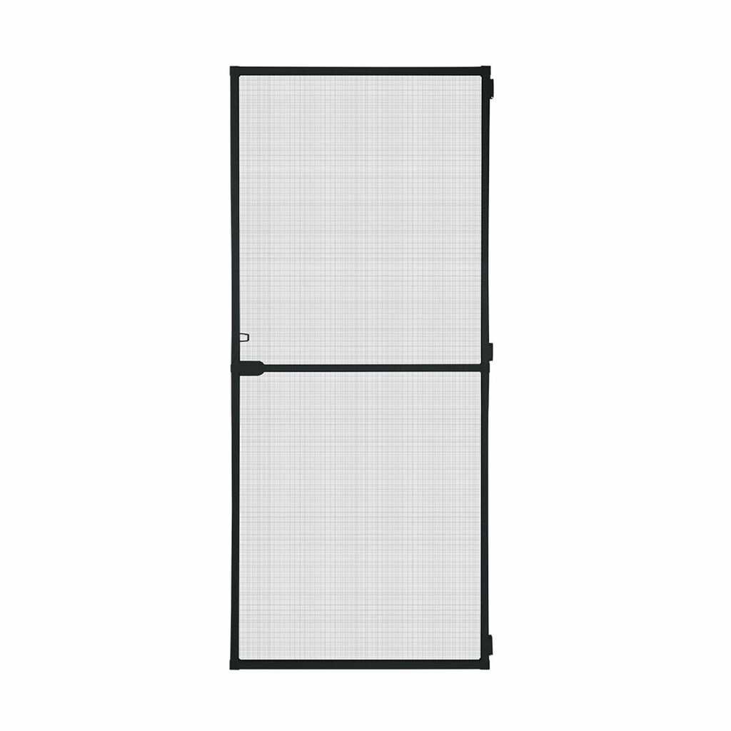 Aizkars Pret Mušām Schellenberg Deuren Ar rāmi Stikla šķiedras Melns Alumīnijs (100 x 210 cm) цена и информация | Moskītu tīkli | 220.lv